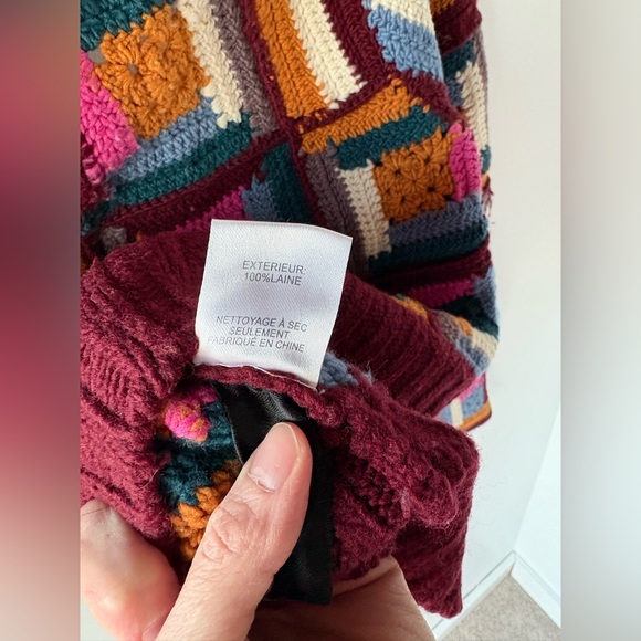 Sea New York Camryn Crochet Wool Pullover Sweater M Medium - Picture 7 of 7